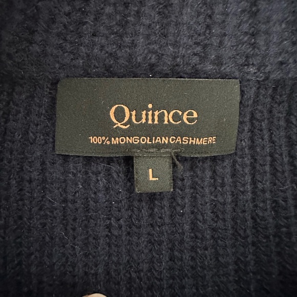 Quince Mongolian Cashmere Fisherman Sweater - Picture 4 of 4